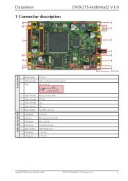 Datasheet DVB Modulator MidiMod.pdf - Maintech.de