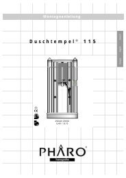 Duschtempel ® 115 - Hansgrohe