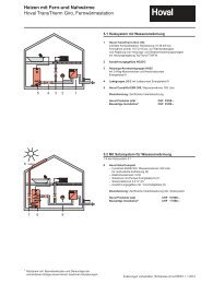 Heizen mit Fern-und Nahwärme Hoval TransTherm Giro ...