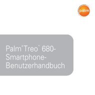 Palm® Treo™ 680- Smartphone- Benutzerhandbuch - HP webOS