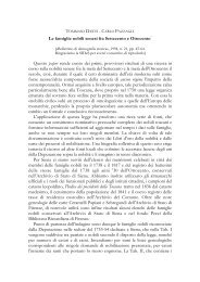 Le famiglie nobili senesi fra Settecento e Ottocento* Questo paper ...