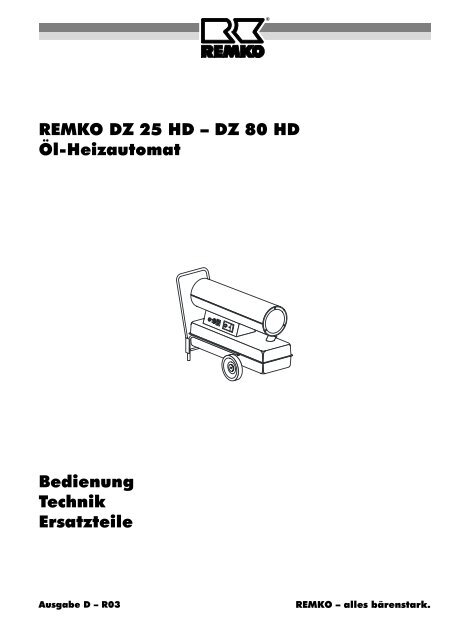 remko dz25-80hd