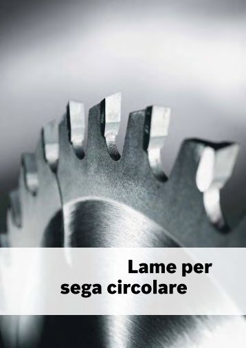 Lame per sega circolare