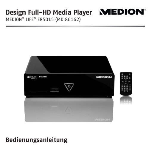 Design Full-HD Media Player - Medion