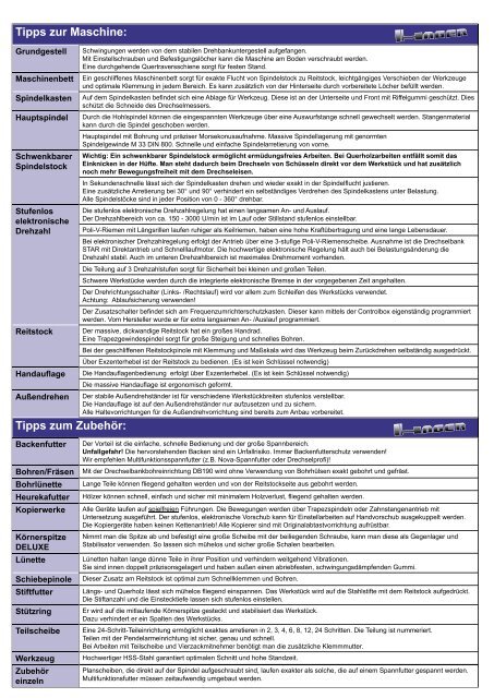 Aktueller HAGER Katalog 2010 hier herunterladen - Drechslergalerie