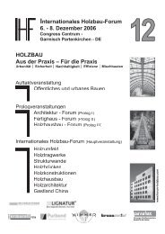 HOLZBAU Aus der Praxis - Hochschule für Architektur, Holz und ...