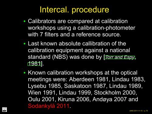 Basic radiometry and SNR eq. for CCD, ICCD - UNIS