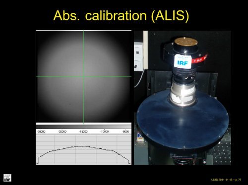 Basic radiometry and SNR eq. for CCD, ICCD - UNIS