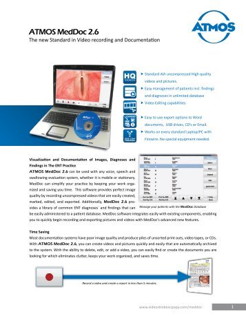 ATMOS MedDoc 2.6 - Videostroboscopy.com