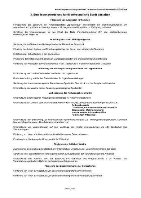 Download des Kommunal-Wahlprogramms - Willkommen beim ...