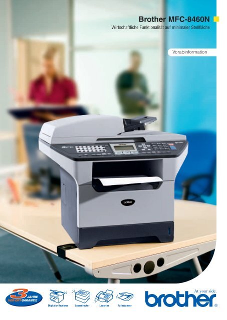 PDF-Datenblatt: Brother MFC-8460N