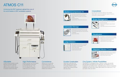 ATMOS C11 Workstation Brochure - ATMOS ENT Workstations