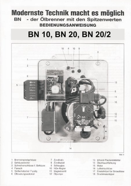 Bedienungsanleitung BN 10, 20 - Intercal