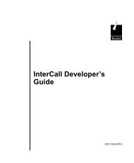 InterCall Developer's Guide - Rocket Software