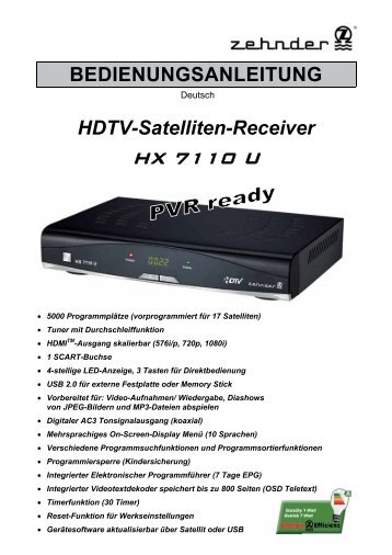 HX 7110 U - Zehnder