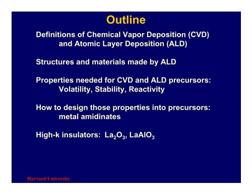 Atomic Layer Deposition (ALD): An Enabler for Nanoscience and ...