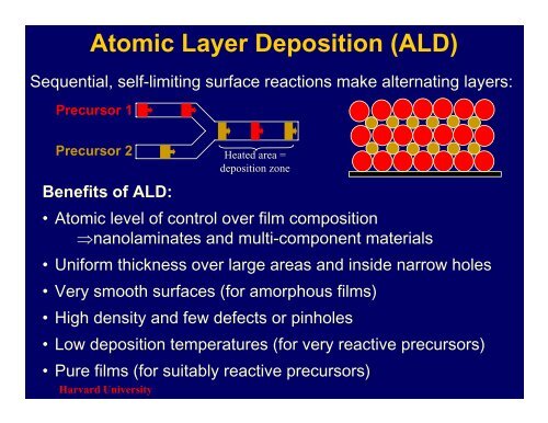 Atomic Layer Deposition (ALD): An Enabler for Nanoscience and ...