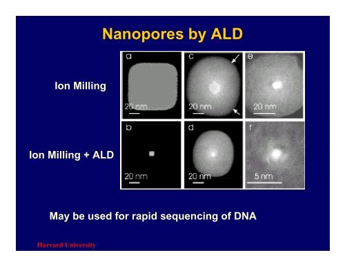 Atomic Layer Deposition (ALD): An Enabler for Nanoscience and ...