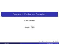 Dornbusch, Fischer and Samuelson