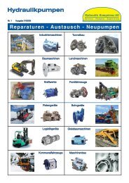 Hydraulikpumpen - Hydraulik - Kompetenz AG