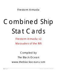 Firestorm Armada Firestorm Armada v2 ... - The Black Ocean