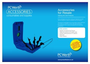 Download our accessory catalogue with prices! - Sound for Schools