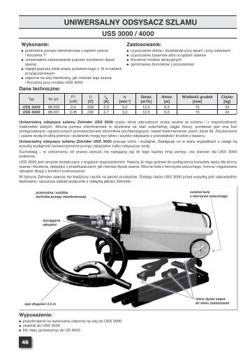 Katalog Techniczny Pomp firmy Zehnder Pumpen