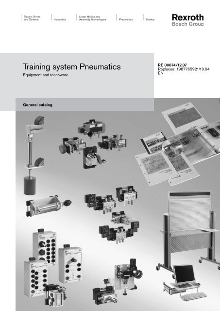 Training system Pneumatics - Bosch Rexroth AS