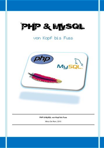 PHP & MySQL von Kopf bis Fuss - Mirco De Roni