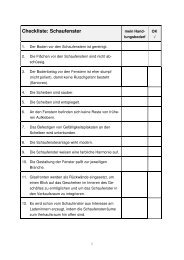 Checkliste Schaufenster als PDF-Dokument - handelswissen.de