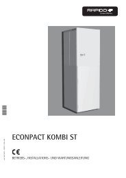 ECONPACT KOMBI ST - RAPIDO Wärmetechnik GmbH