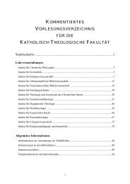 INSTITUT FÜR ALTTESTAMENTLICHE BIBELWISSENSCHAFT (304)