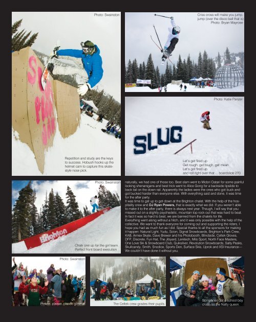 Download issue as PDF - SLUG Magazine