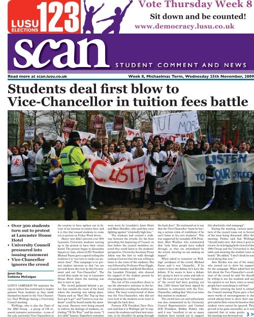 Students deal first blow to Vice-Chancellor in tuition ... - Scan ...