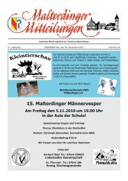 15. Malterdinger Männervesper - Gemeinde Malterdingen