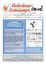 Gesplittete Abwassergebühr Rückmeldungen !!! - Gemeinde ...