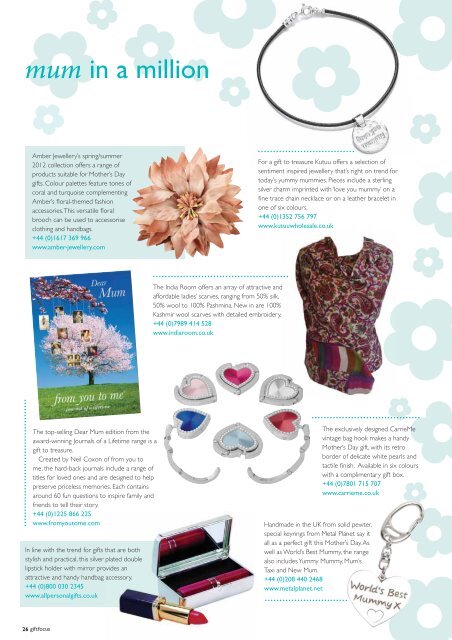 DESTINATION SPRING FAIR - Gift Focus magazine