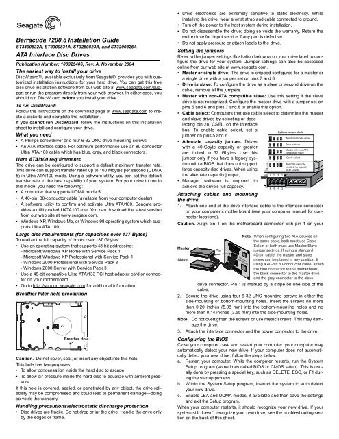 seagate discwizard won t install seagate discwizard won t install