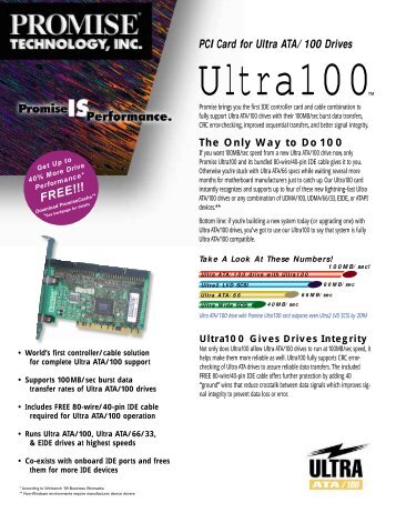 PCI Card for Ultra ATA/100 Drives - Deltaco
