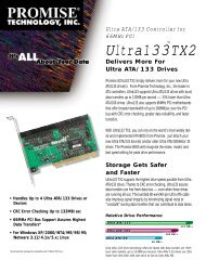 Ultra133 TX2 - Promise Technology, Inc.
