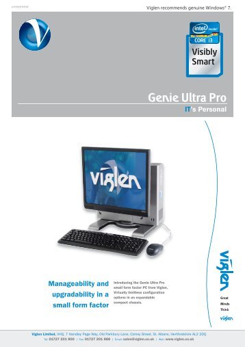 Genie Ultra Pro - Viglen