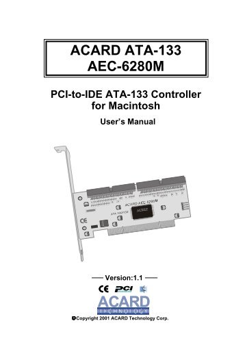 Acard Aec-6880m Free Driver Download For Mac