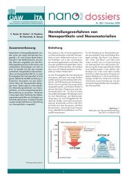 Herstellungsverfahren von Nanopartikeln und Nanomaterialien