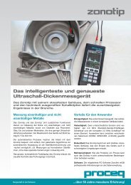 Das intelligenteste und genaueste Ultraschall ... - Proceq