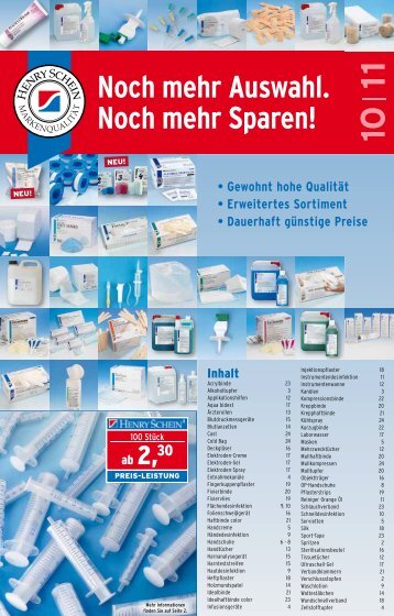 Noch mehr Auswahl. Noch mehr Sparen! - Henry Schein Medical