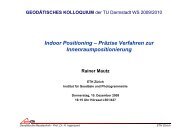 Indoor Positioning – Präzise Verfahren zur ... - IGP - ETH Zürich
