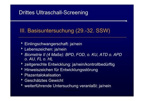 Ultraschalldiagnostik + Doppler in der Geburtshilfe ...