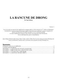 LA RANCUNE DE DRONG - le verrah rubicon