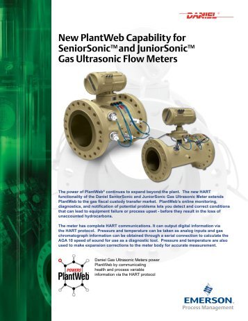 Daniel Ultrasonic Flow Meters - Emerson Process Management