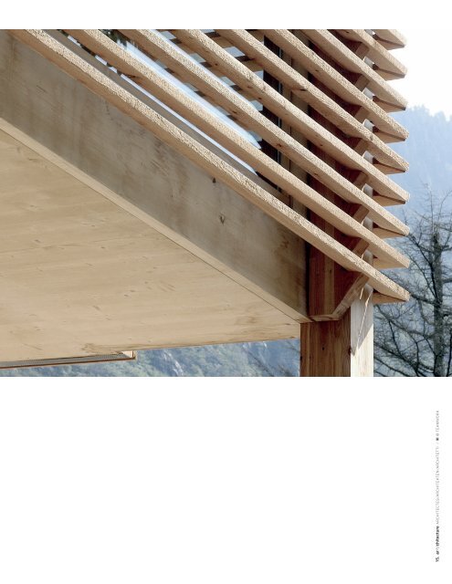 ar/t/chitecture N°5. Magazine about Swiss architecture, interior design, product design DE/FR/IT